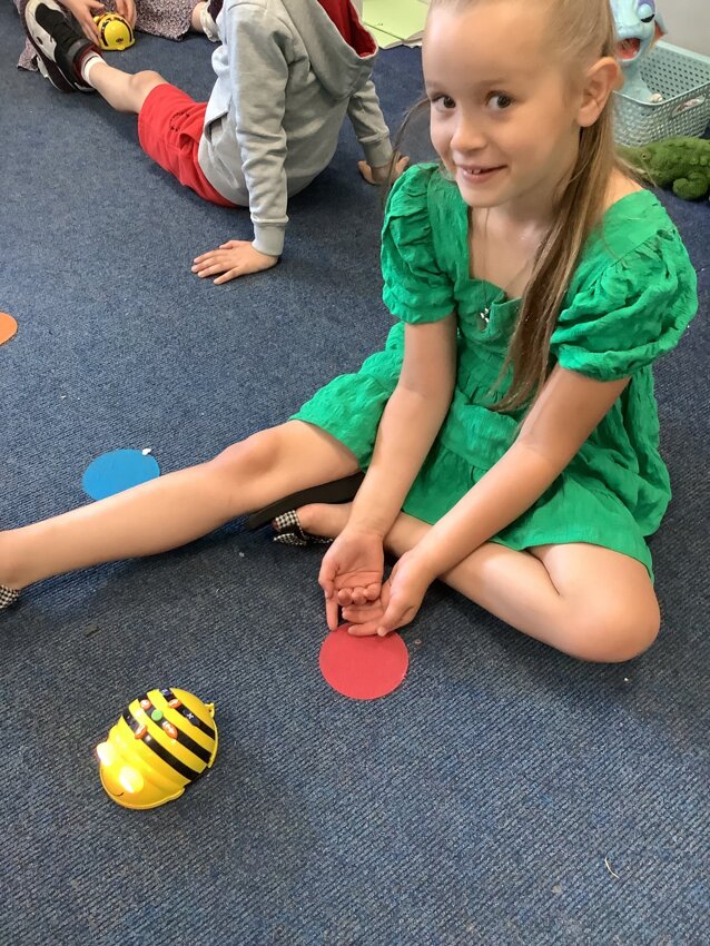 Image of Describing Turns with Bee-Bots