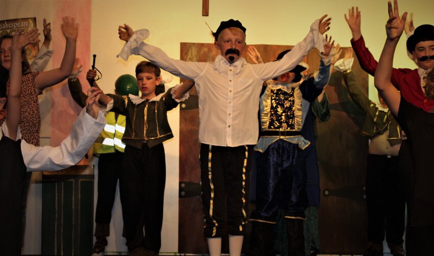 Image of Shakepeare Rocks production - Tuesday 2pm and Wednesday 6.30pm this week!